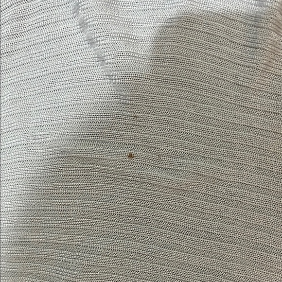 Cream Ribbed Open Cardigan - Picture 4 of 4